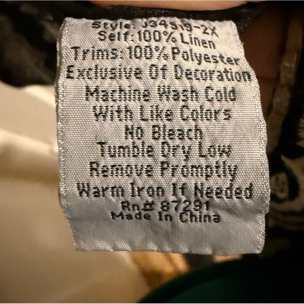 Johnny Was Tasya Dress 2X - Picture 5 of 5